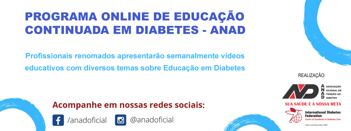 Programa Online de Educação Continuada em Diabetes - ANAD